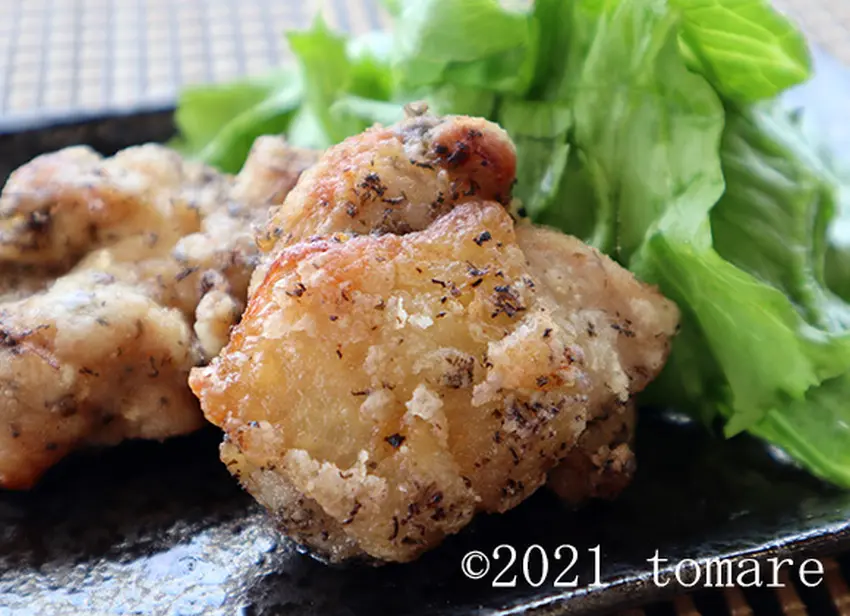 鶏のゆかり揚げ