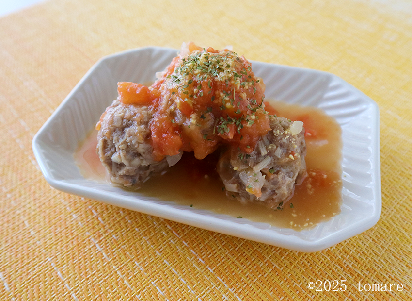 肉団子のトマト煮