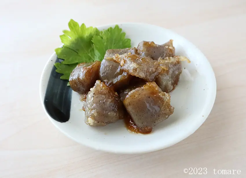 こんにゃくのから揚げ