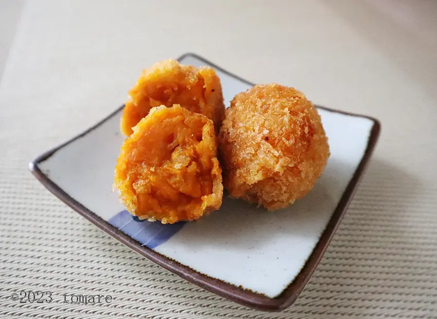 かぼちゃのチーズボール