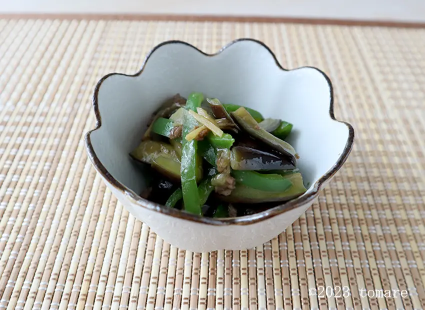 なすのしょうが煮
