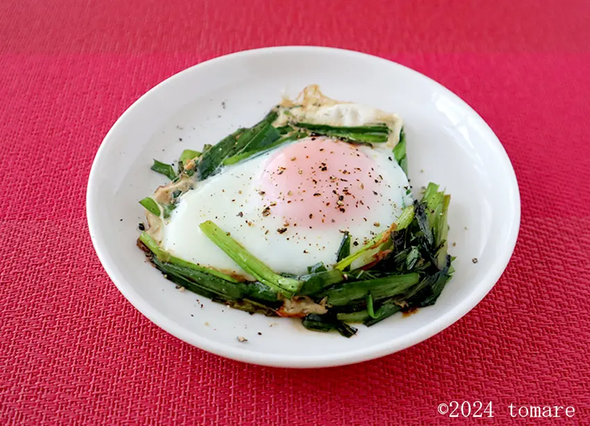 ニラ玉 | 透析食.com 管理栄養士が全レシピ考案！透析患者さん向け食事